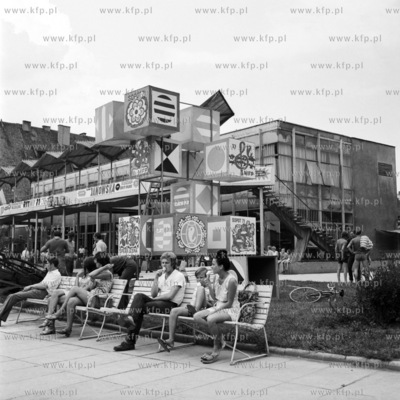 Ulica Bohaterow Monte Cassino i Plac Zdrojowy przed...