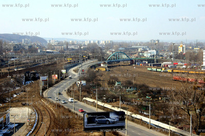 Gdynia widok na ul. Janka Wisniewskiego i Wezel Ofiar...