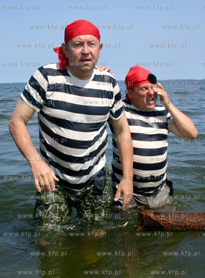 Ekipa filmowa serialu Swieta Wojna (TVP2) realizuje...