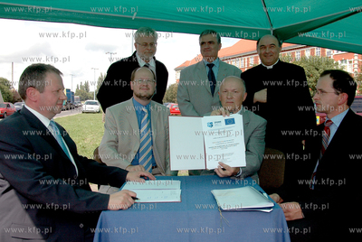 Inauguracja budowy linii tramwajowej na gdanskie osiedle...