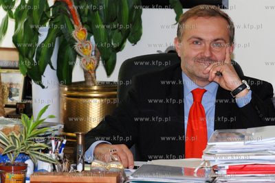 Wojciech Szczurek - prezdydent miasta Gdyni w swoim...