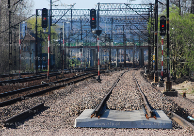 Wymaina torowiska w okololicy Rumii Janowo.16.04.2007fot....