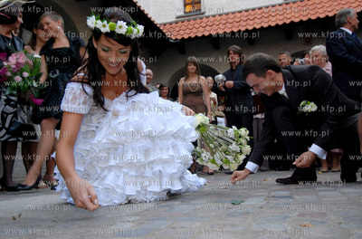 Straszyn. Slub znanej tancerki z Tanca z Gwiazdami,...