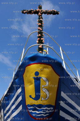 Morska Pielgrzymka Rybakow na lodziach na odpust sw....