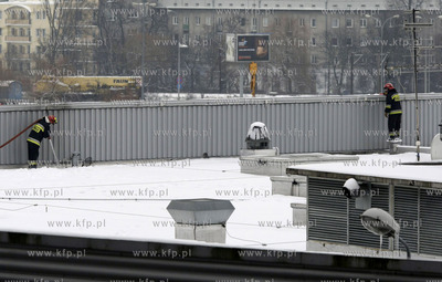 Gdynia, Pozar w CH Wzgorze. Najprawdopodobniej zapalilo...