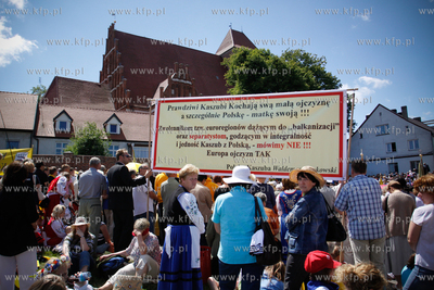 Puck XII Ogolnoswiatowy Zjazd Kaszubow. Uroczystosci...