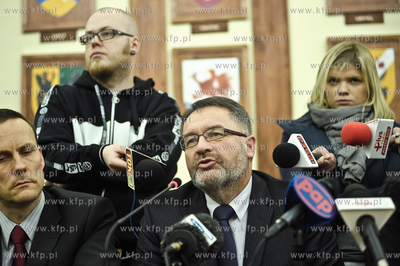 Briefing prasowy w Urzedzie Marszalkowskim poswiecony...