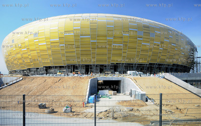 PGE Arena na 45 dni przed pierwszym meczem pomiedzy...