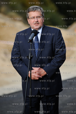 Gdansk. Budowa drogi ekspresowej S7 - Poludniowej Obwodnicy...