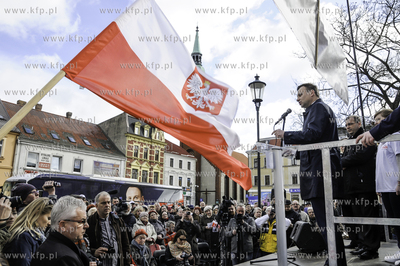 Starogard Gdanski. Spotkanie kandydata PiS na prezydenta...