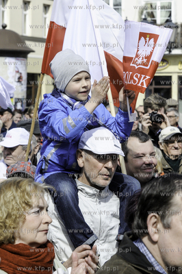 Tczew. Spotkanie kandydata PiS na prezydenta RP, Andrzeja...