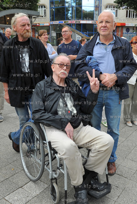 Sopot. Molo Jazz Festival. Pochod Nowoorleanski z Placu...