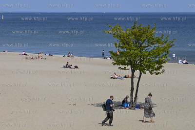 Sopot. Molo, plaza i Plac Przyjaciol Sopotu. Rekordowa...