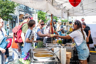 Kulinarna Świętojańska 2023 w Gdyni. 29.07.2023...