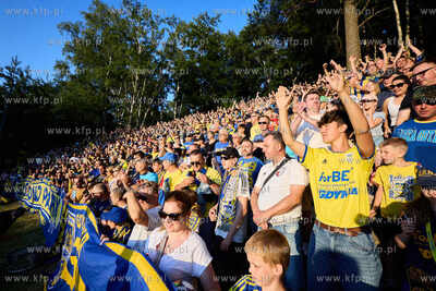 Prezentacja piłkarzy Arki Gdynia na Górce przy ul...
