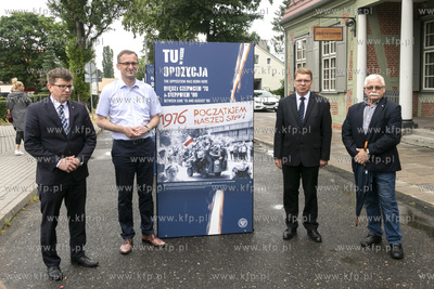 Otwarcie wystawy "TU rodziła się opozycja. Między...