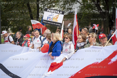 Warszawa. Marsz Miliona Serc. 01.10.2023 fot. Anna...