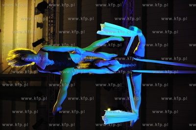 Gdansk, hala widowiskowa AWFiS. Wielka gala konczaca...