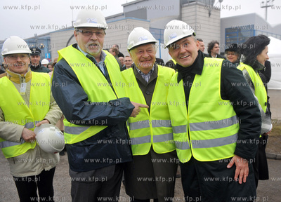 Oficjalne rozpoczecie budowy nowego terminalu, plyty...
