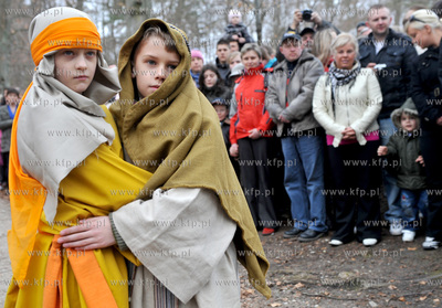 Wejherowo. Droga Krzyzowa. Inscenizacja Meki Panskiej...