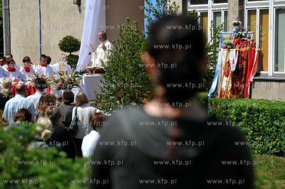 Swieto Bozego Ciala parafii sw. Walentego z Gdanska...