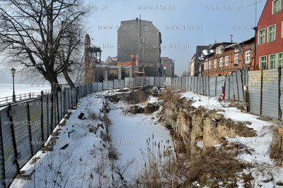 Gdansk. Budowa nowego hotelu miedzy ul Grodzka i Wartka.
02.03.2010...