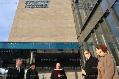 Uroczystosc otwarcia Gdanskiego Inkubatora Przedsiebiorczosci...