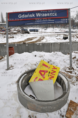 Gdansk Dolny Wrzeszcz. Przebudowa dworca PKP, peronu...