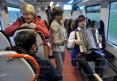 Oficjalna inauguracja polaczenia kolejowego Pomorskiej...