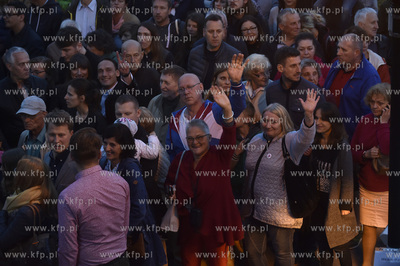 Gdańsk. Uroczyste otwarcie kładki na Ołowiankę....
