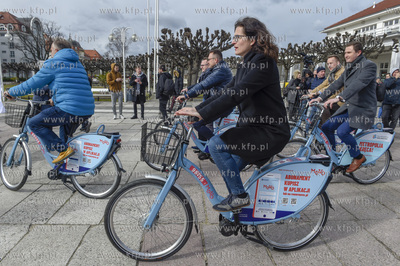 Uroczyste otwarcie I etapu Systemu Roweru Metropolitalnego...