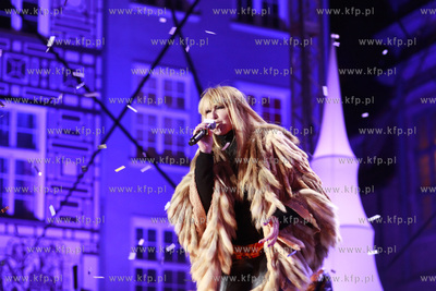 Gdansk. Dlugi Targ. Koncert Cała Polska śpiewa kolędy...