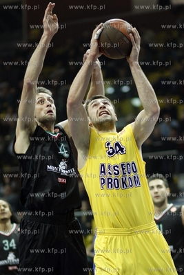 Gdynia. Euroliga. Asseco Prokom Gdynia - Montepaschi...