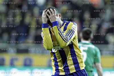 Cwiercfinal Pucharu Polski. Mecz Arka Gdynia - Miedz...