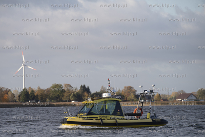 Wyspa Sobieszewska. Prezentacja autonomicznej łodzi...