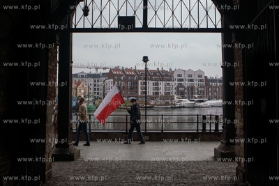 Gdańsk. 16. rocznica wejścia Polski do Unii Europejskiej....