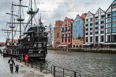 Cofka na Motławie w Gdańsku. 30.01.2022 / fot. Anna...
