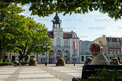 Wejherowo. Rynek w Wejherowie - Plac Jakuba Wejhera....