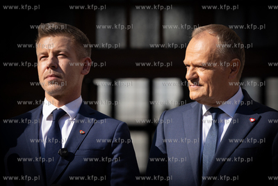 Gdańsk. Spotkanie premier Donald Tusk  premier Węgier...