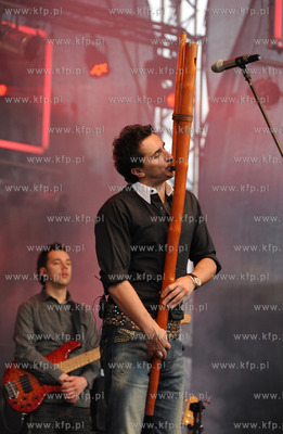 Swieto Miasta Gdanska. Koncert zespolu Zakopower. n/z...