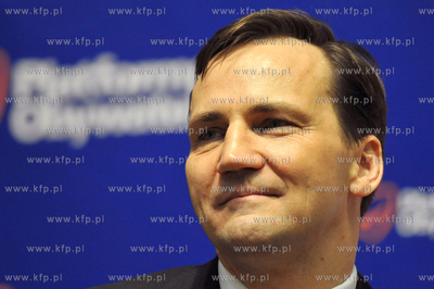 Gdansk. Spotkanie Radoslawa Sikorskiego, ministra spraw...