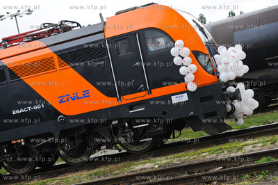 Gdansk. Bocznica Kolejowa Lotos.Lokomotywa Dragon,...