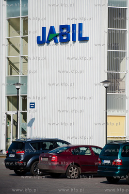 Kwidzyn. Fabryka firmy Jabil produkujacej produkty...