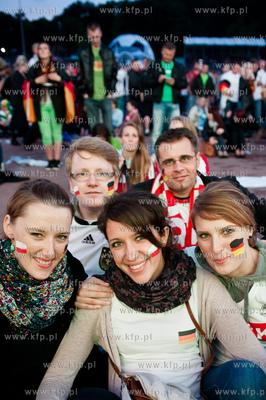 Gdansk. Fanzone - Strefa Kibica. Relacja meczu Mistrzostw...