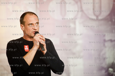 Gdansk. Sala BHP Stoczni Gdanskiej. Spotkanie zorganizowane...