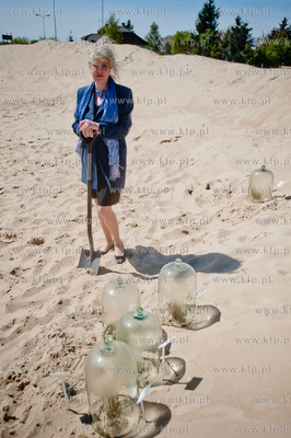 Gdansk. Wyspa Sobieszewoska. Teren Stacji Badawczej...