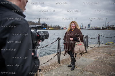 Gdansk. Nowy Port. Kandydaci do Rady Dzielnicy zwiazani...