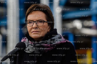 Gdansk. Wizyta Premier RP Ewy Kopacz w siedzibie Grupy...