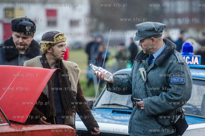 Gdansk. Teren przy Sali BHP. Obchody jubileuszu 15-lecia...