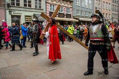 Wielki Piatek. Misterium Meki Panskiej na ulicach Gdanska.
25.03.2016
fot....